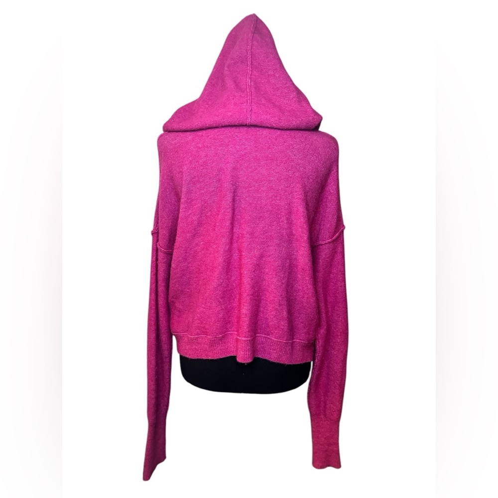 Free People Praline Cozy Henley (GUC; Hot Pink) - Picture 2 of 10